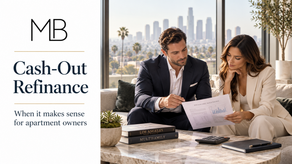 Cash-Out Refinance for Apartment Buildings When It Makes Sense