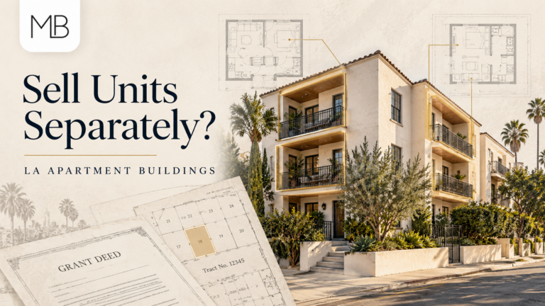 Selling Apartment Units Separately